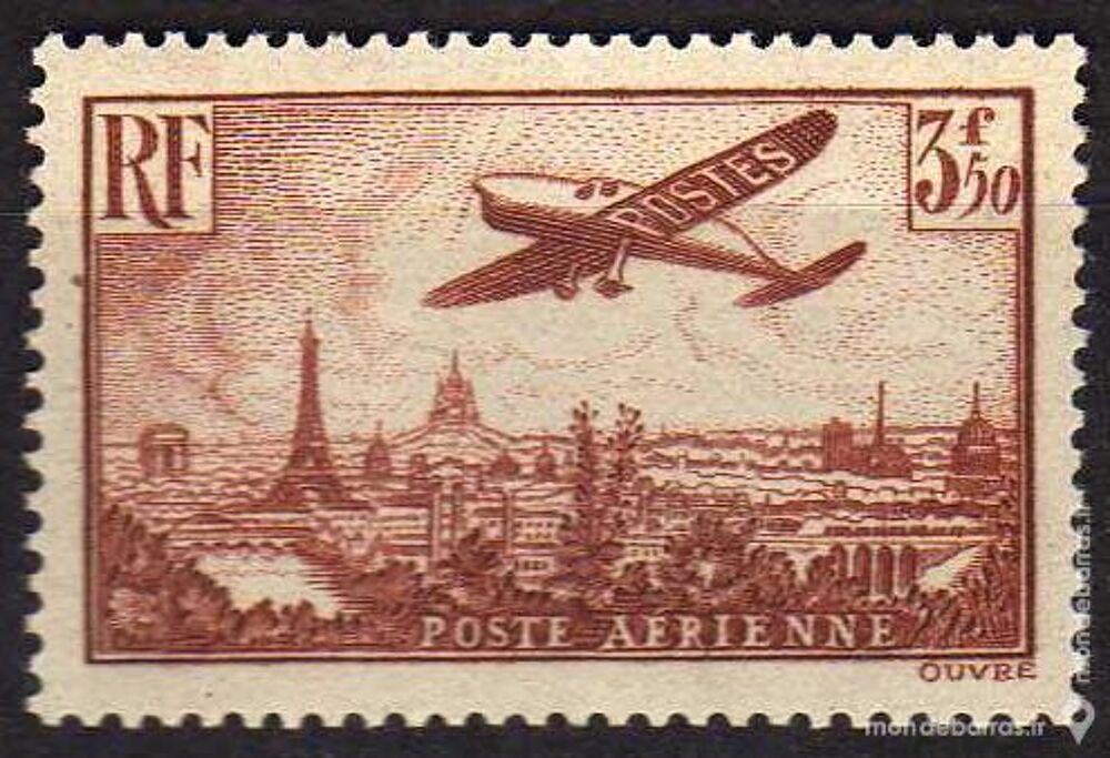 Timbre France NEUF** N&deg; 13 POSTE AERIENNE 