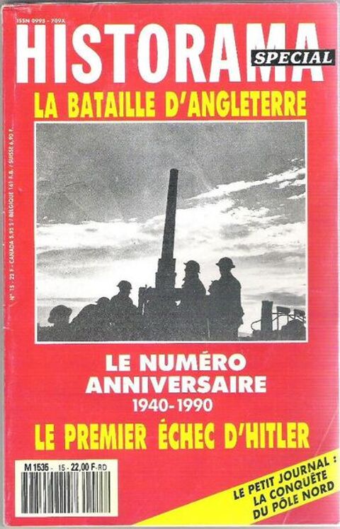 Revue Historama Sp�cial n�15 : La bataille d'Angleterre 2 Balma (31)