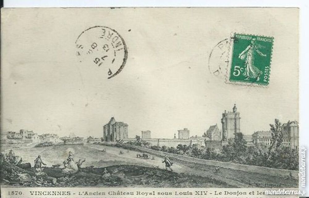 vincennes , l'ancien chateau roya lsous louis XIV 