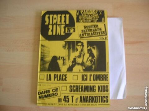 45 TOURS ANARKOTICS  - PUNK - Livr avec fanzine STREET ZIN 29 Nantes (44)