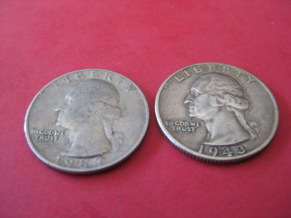 quarter dollar usa 1967-1943 TTB 