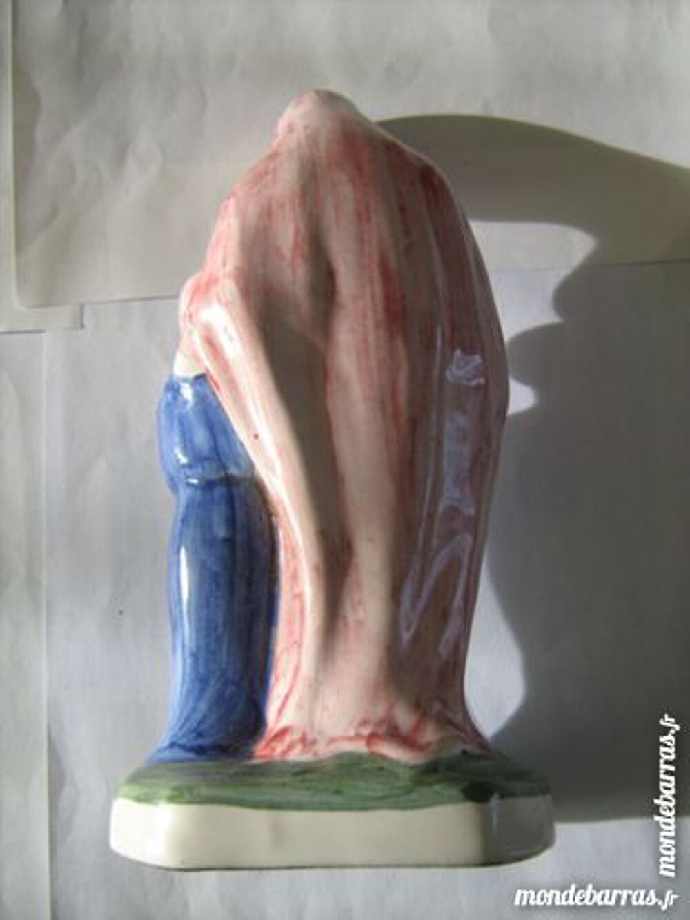 VIERGE A L' ENFANT EN FAIENCE 