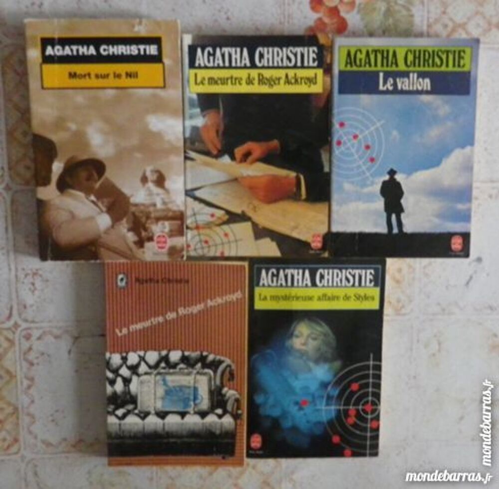 ROMANS AGATHA CHRISTIE Livres et BD