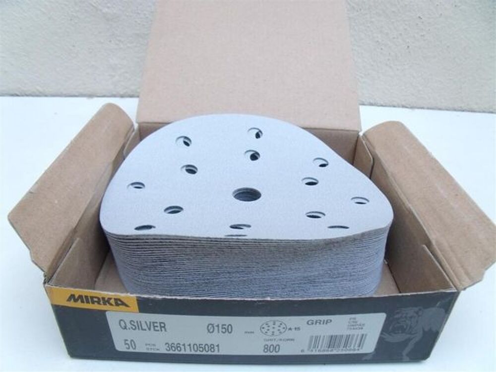 Disques abrasifs MIRKA Bricolage
