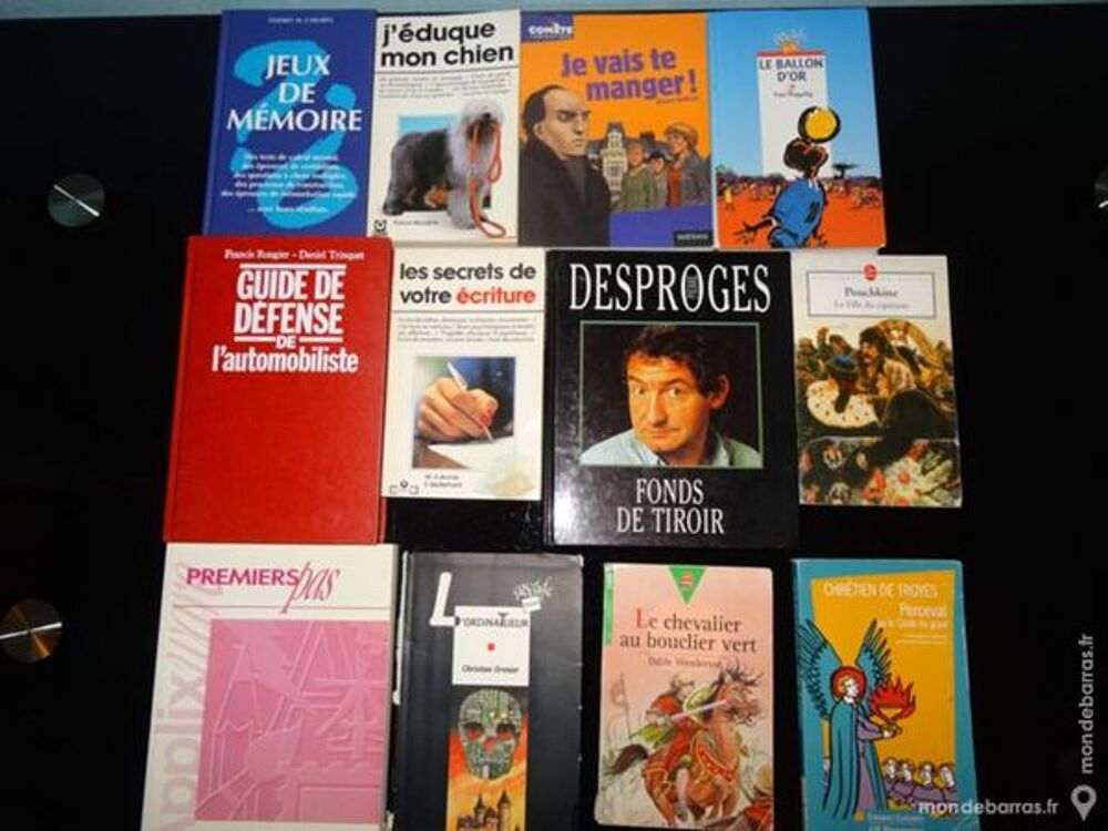 LIVRES DIVERS Livres et BD