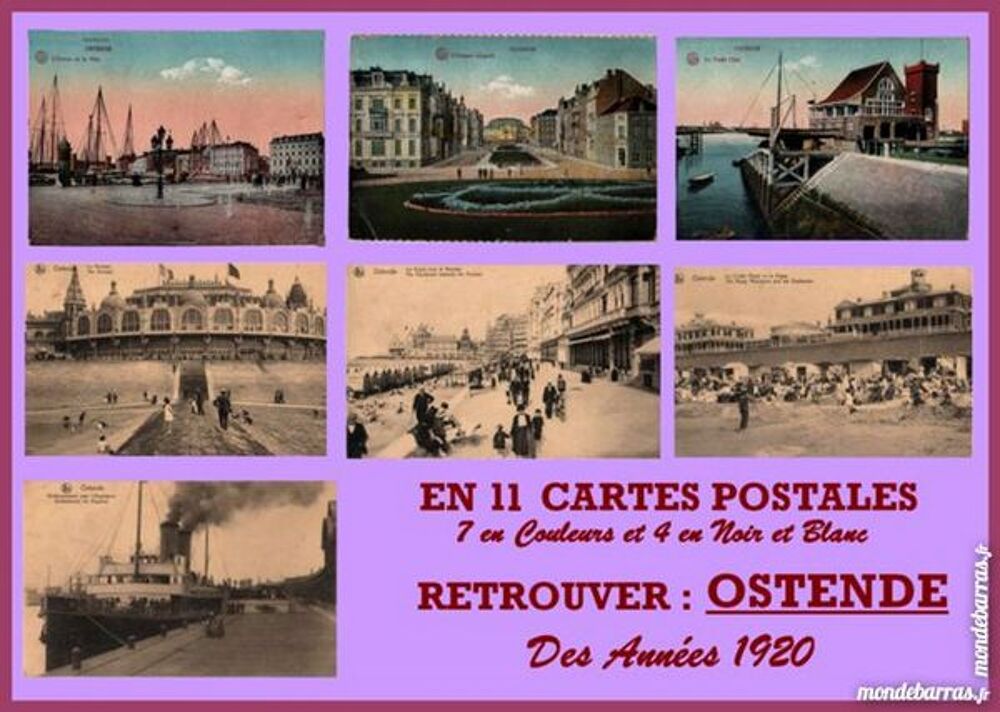 CARTES POSTALES - OSTENDE Livres et BD