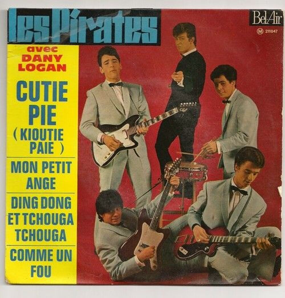 Les pirates avec dany logan Cutie Pie CD et vinyles