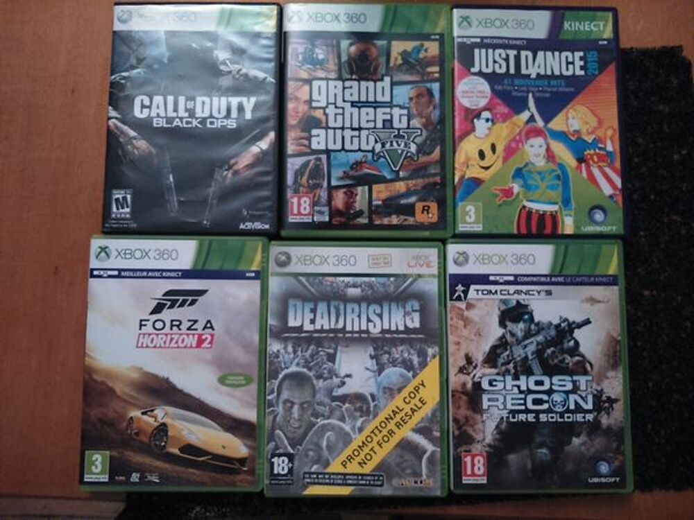 jeux de Xbox 360 de 5 &agrave; 30 euros Consoles et jeux vidéos