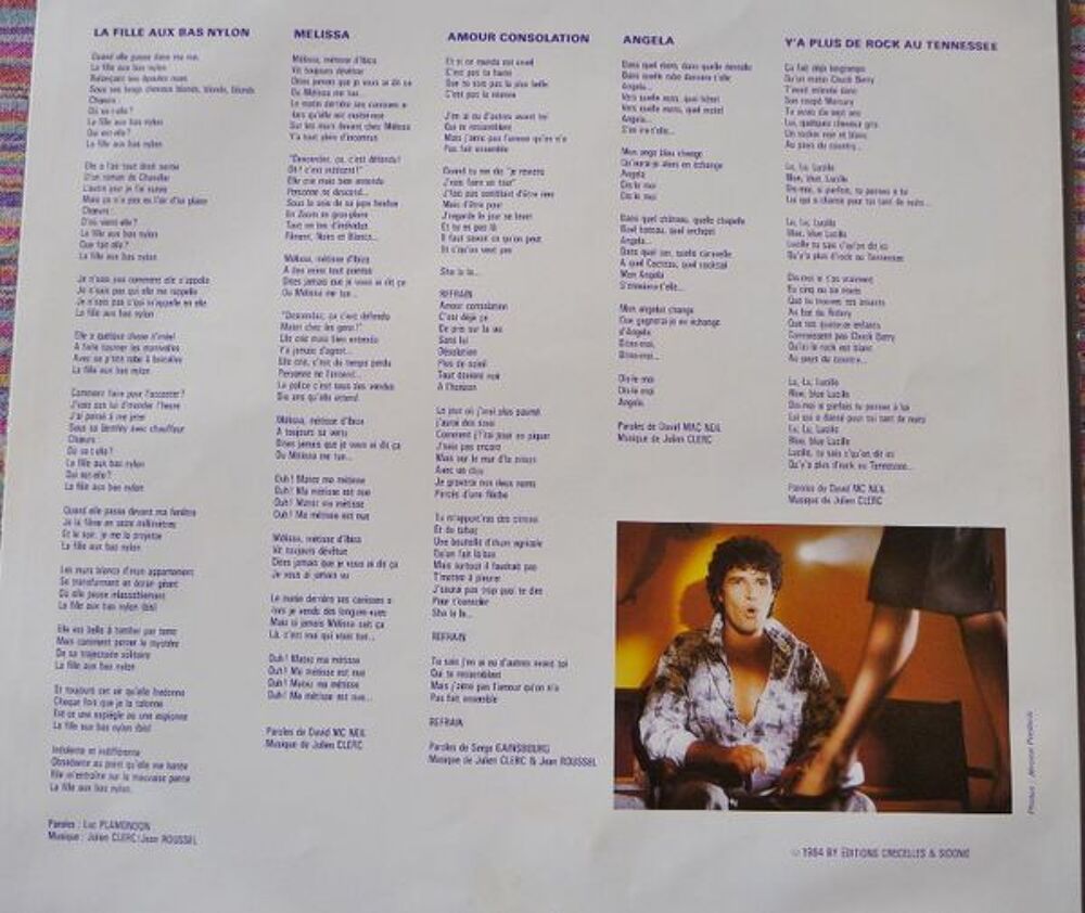 Vinyl Julien CLERC CD et vinyles