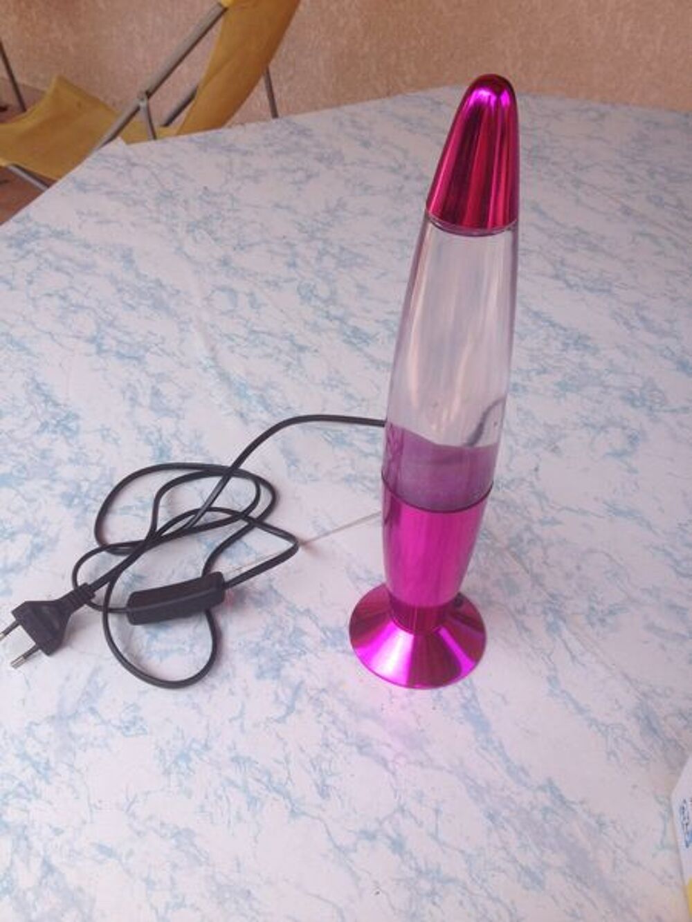 lampe a bulles rose Décoration