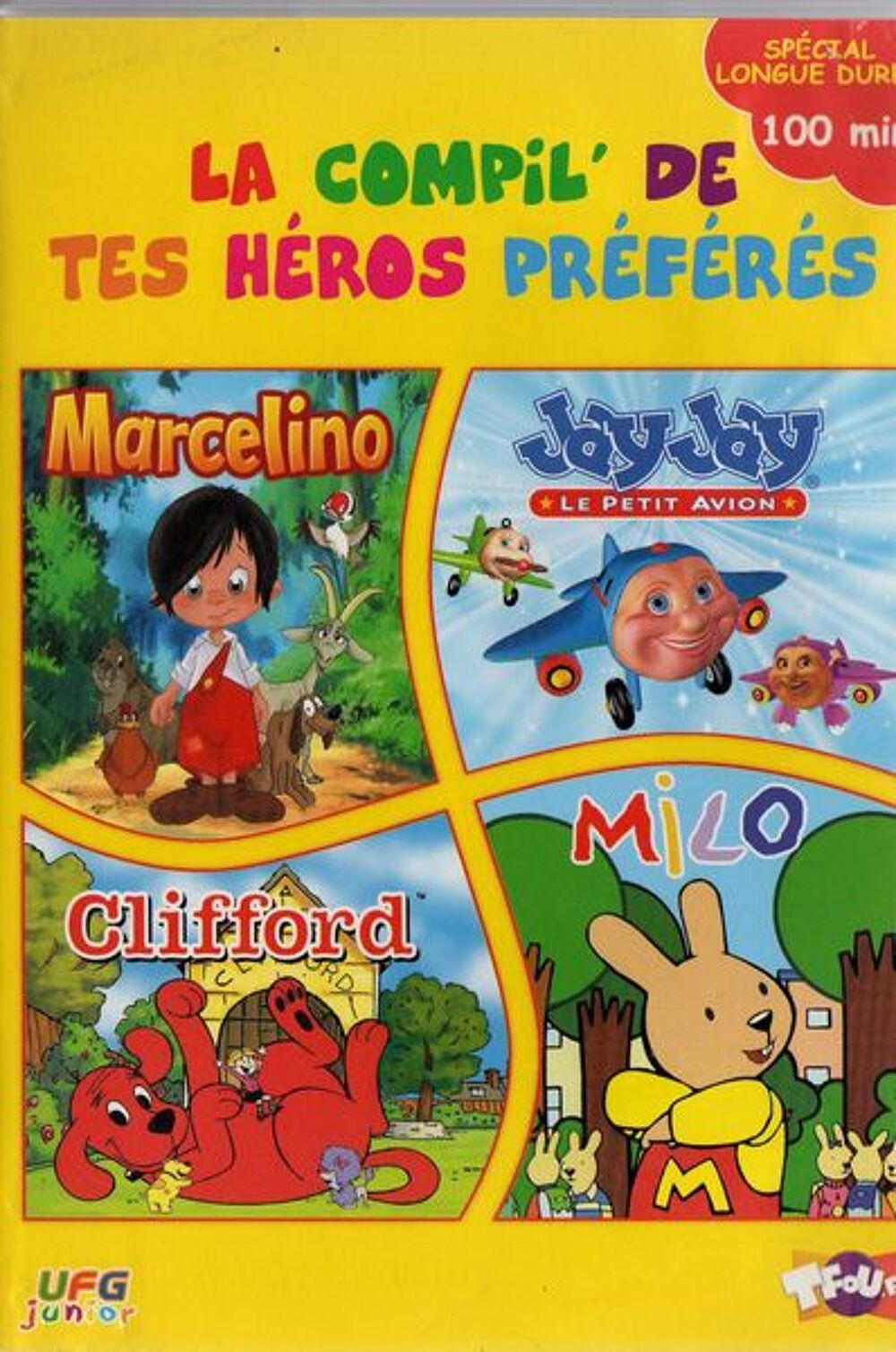 DVD LA COMPIL' DE TES HEROS PREFERES DVD et blu-ray