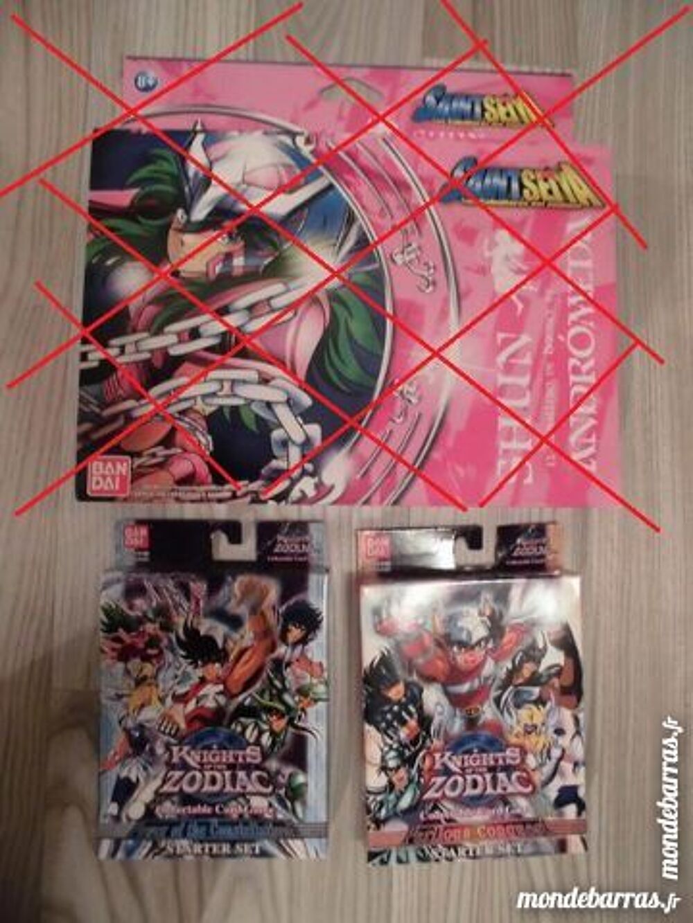 Seiya DVD Omega /Card power/boite vide loose 
