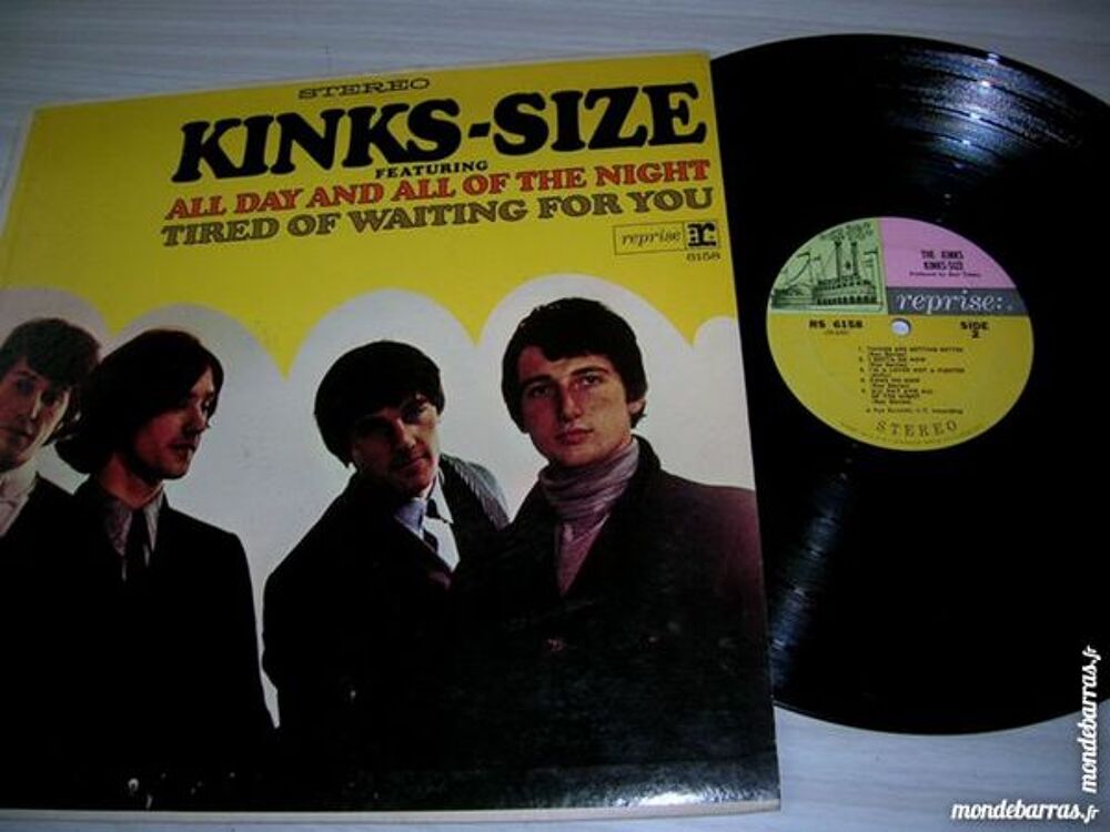 33 TOURS KINKS - KINKS-SIZE - ORIGINAL USA CD et vinyles