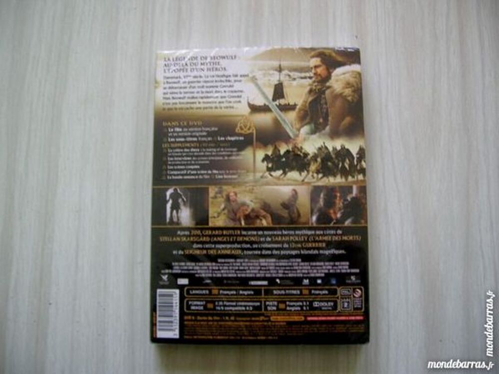 DVD BEOWULF La l&eacute;gende viking NEUF SOUS BLISTER DVD et blu-ray