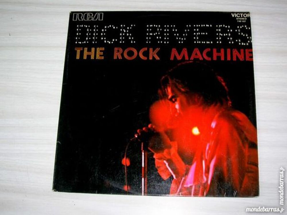 33 TOURS DICK RIVERS The Rock Machine CD et vinyles