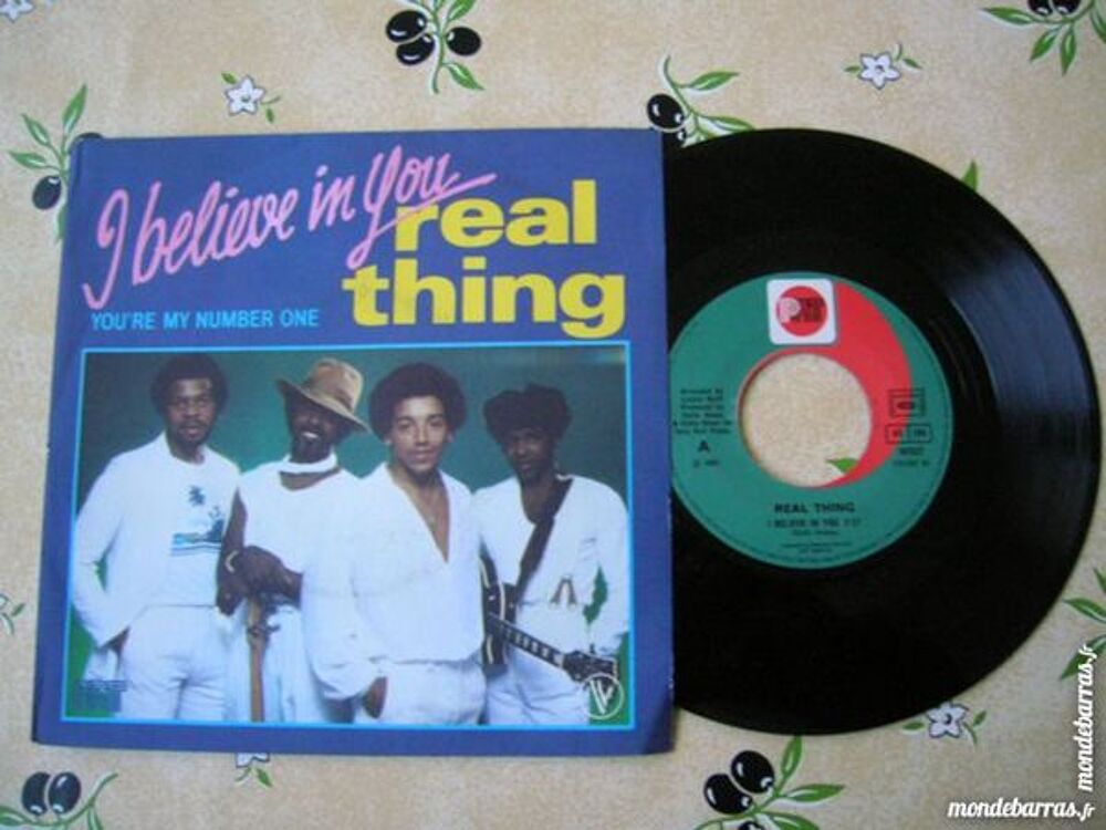 45 TOURS THE REAL THING I believe in you - RARE CD et vinyles