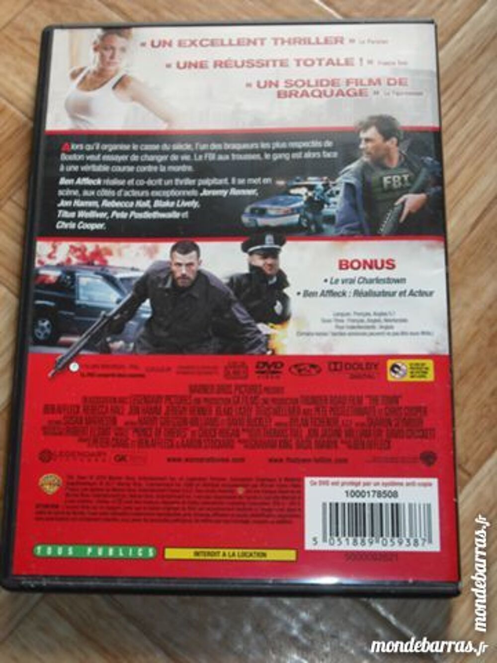 "DVD ""The Town""" DVD et blu-ray