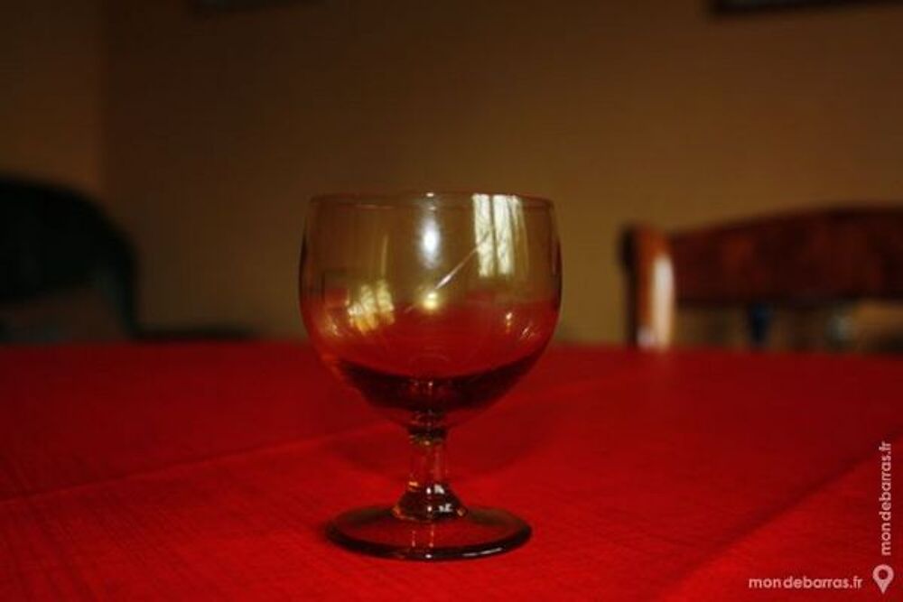 5 verres ap&eacute;ritif, ann&eacute;es 1970 Cuisine