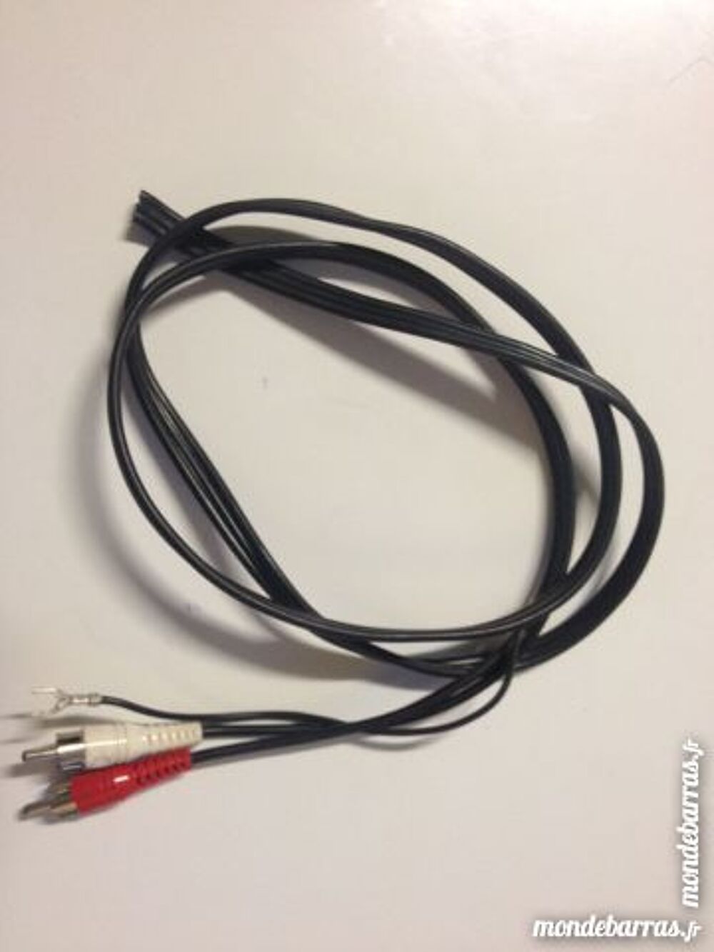 C&acirc;ble RCA pour platine disque Audio et hifi