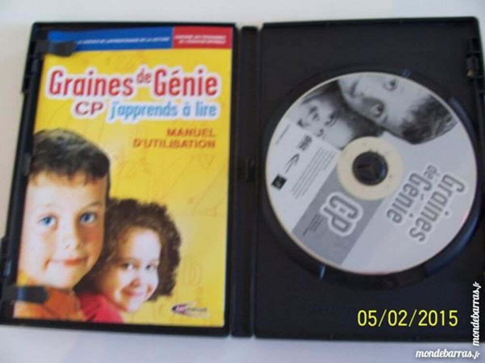 JEU POUR PC GRAINE DE GENIE NIVEAU CP Matériel informatique