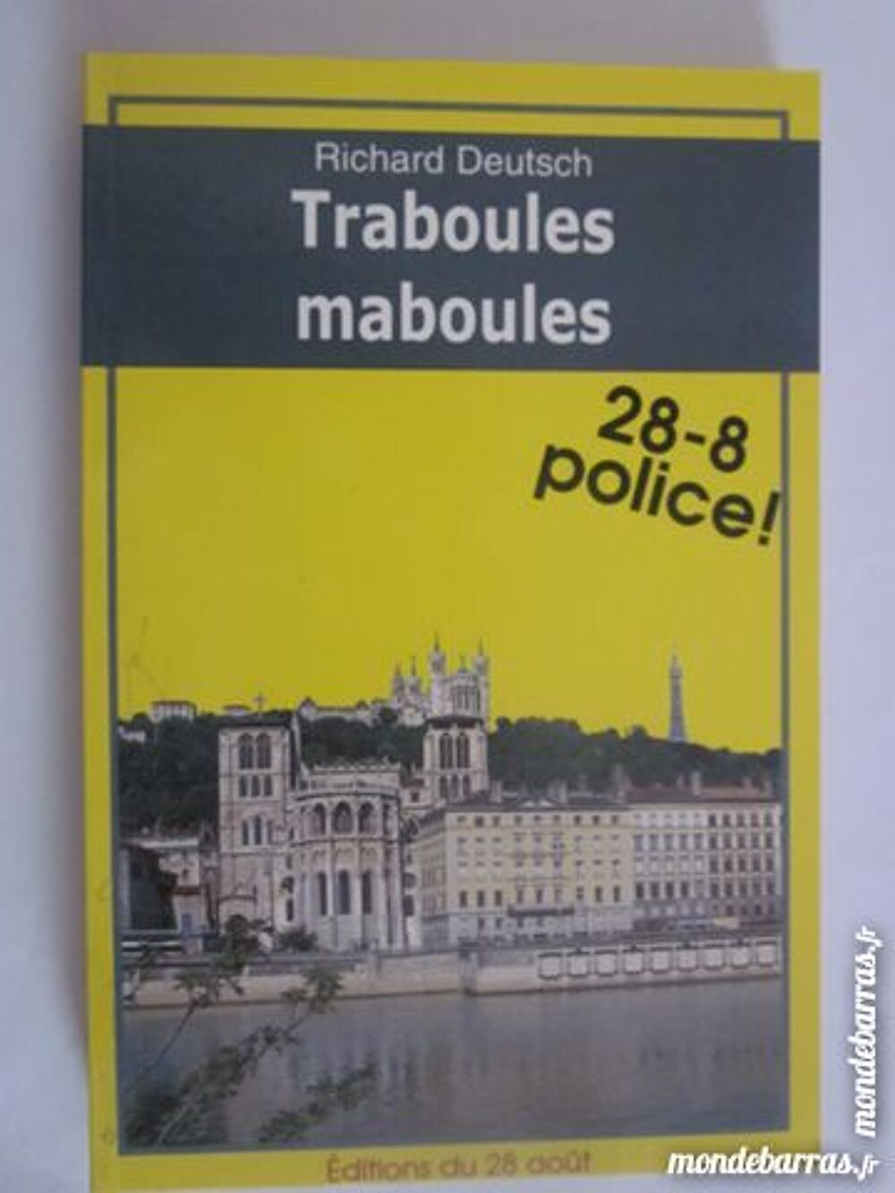 TRABOULES MABOULES par RICHARD DEUTSCH policier Livres et BD