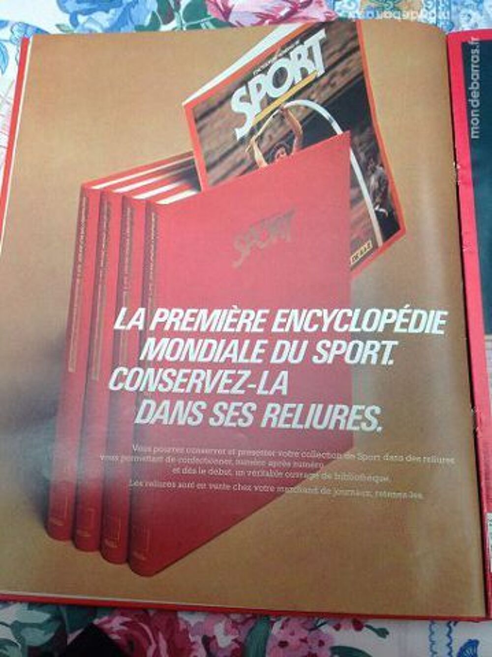 Reliures magazines JO 1988 Livres et BD