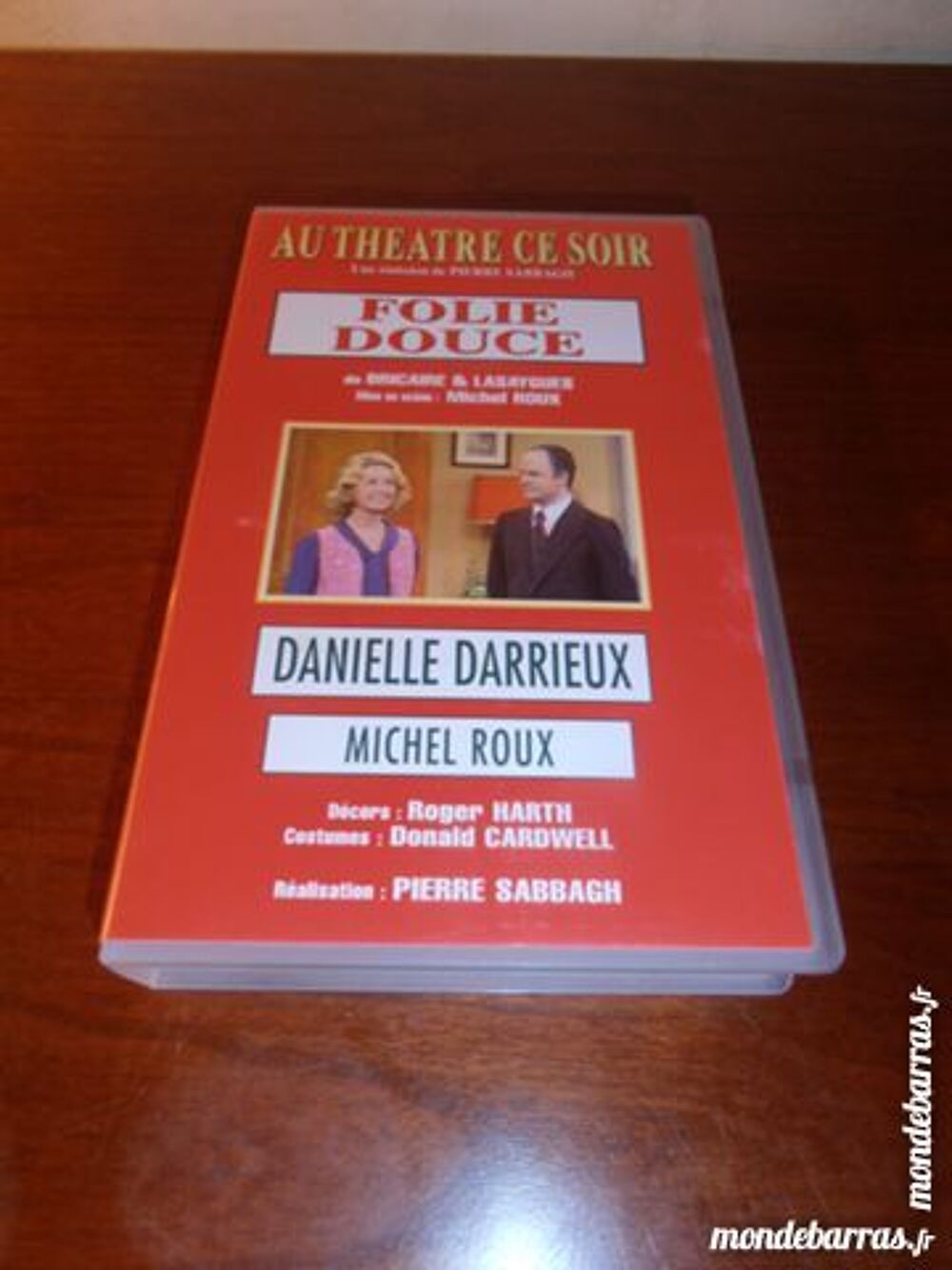 Th&eacute;&acirc;tre : Folie douce DVD et blu-ray