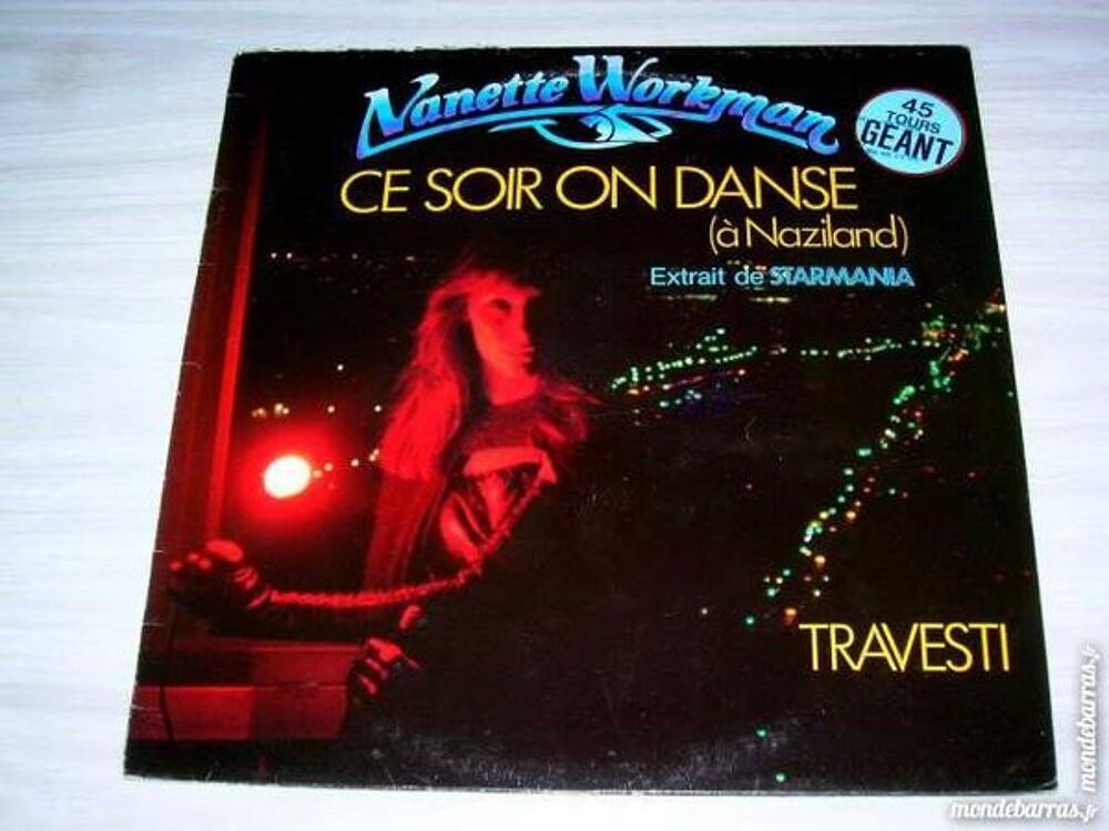MAXI 45 TOURS NANETTE WORKMAN - Starmania CD et vinyles