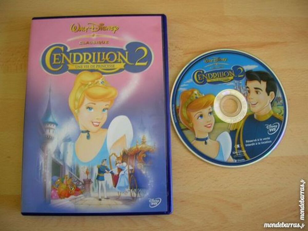 DVD CENDRILLON 2 - N&deg;63 - WALT Disney ORIGINAL DVD et blu-ray