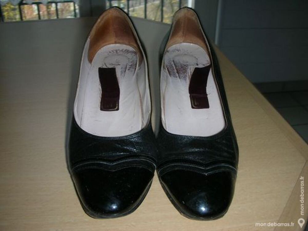 Escarpins cuir et verni Chaussures