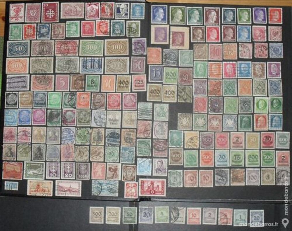 186 timbres Allemagne avant 1950 