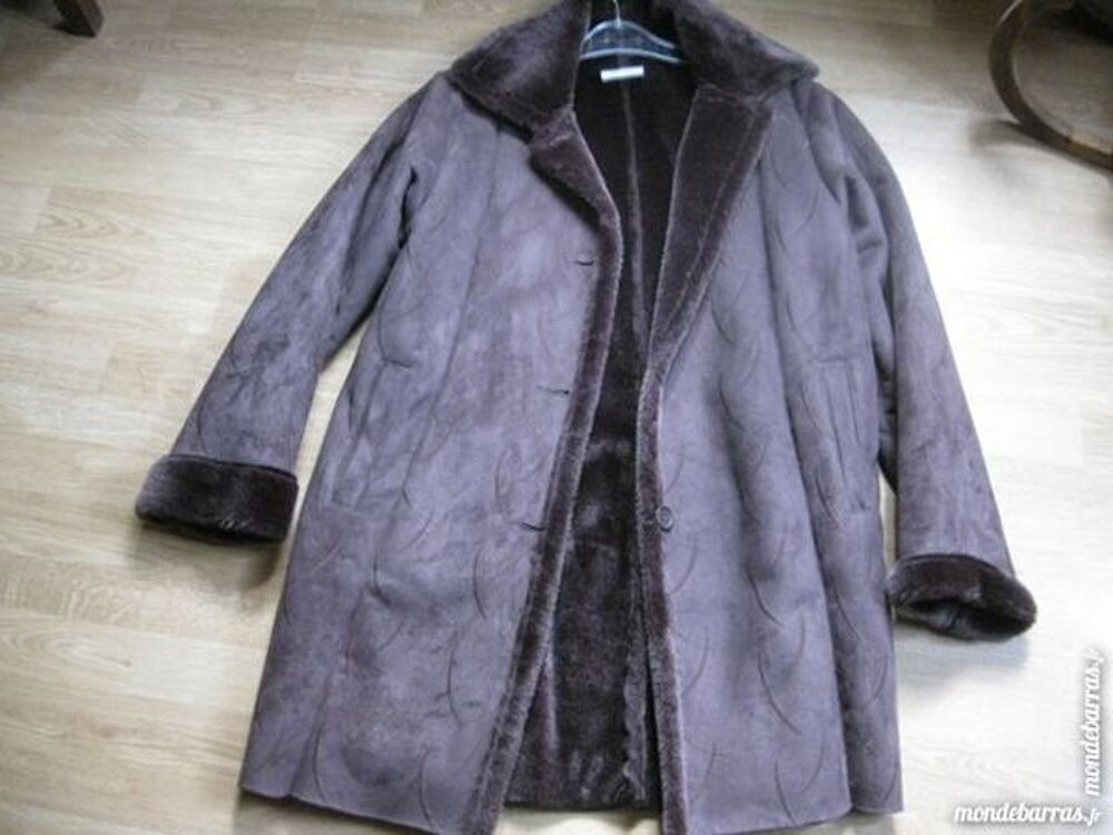 MANTEAU FEMME BRUN TAILLE 42 NEUF Vêtements