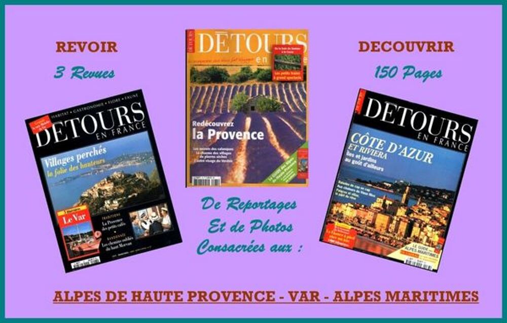 LE VAR - LES ALPES MARITIMES / prixportcompris Livres et BD