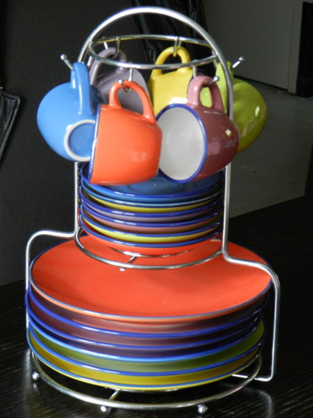 SERVICE &agrave; EXpresso plus assiettes &agrave; dessert NEUF Cuisine