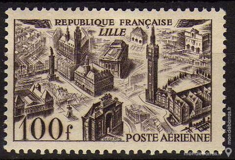 Timbre France NEUF** N 24 POSTE AERIENNE 1 La Seyne-sur-Mer (83)