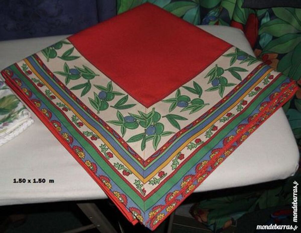 Superbe Nappe de table artisanale Décoration