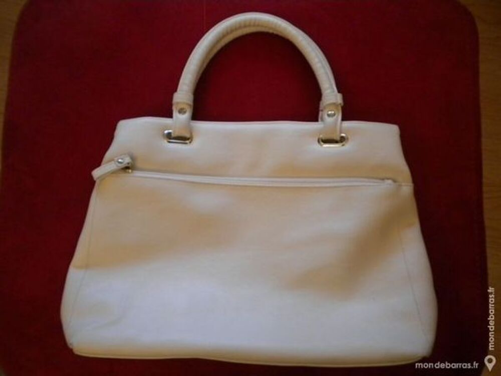 SAC FEMME blanc Maroquinerie