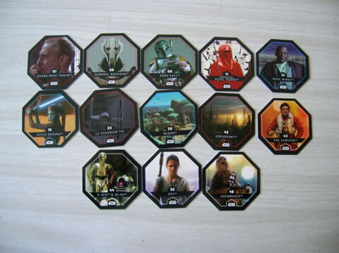LOT de 13 Jetons STAR WARS Collection E. LECLERC 7 Nantes (44)