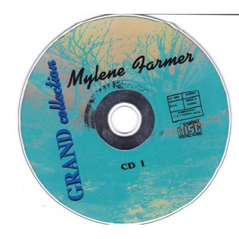 Myl&egrave;ne Farmer &laquo; Grand collection &raquo; Russie CD et vinyles