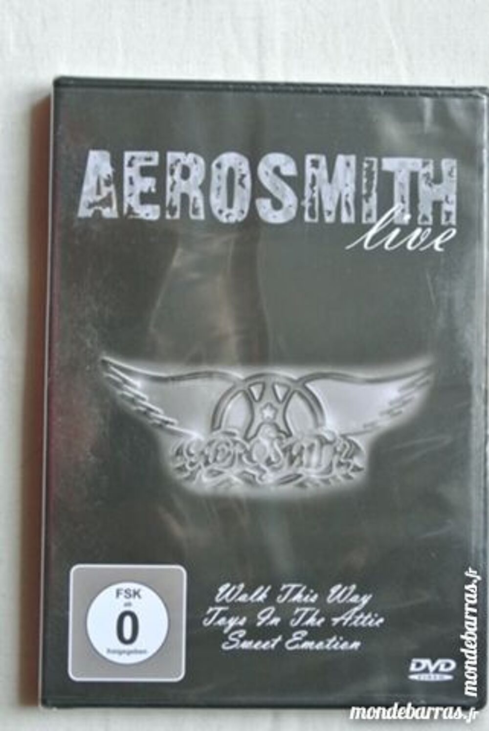"Aerosmith ""Live""" DVD et blu-ray