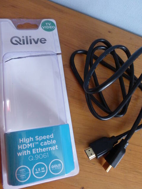 CÂBLE HDMI AVEC ETHERNET (TV vidéo) neuf 9 Doussard (74)
