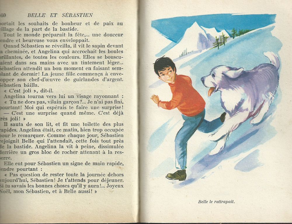 1 livre , belle et s&eacute;bastien 1964 Livres et BD