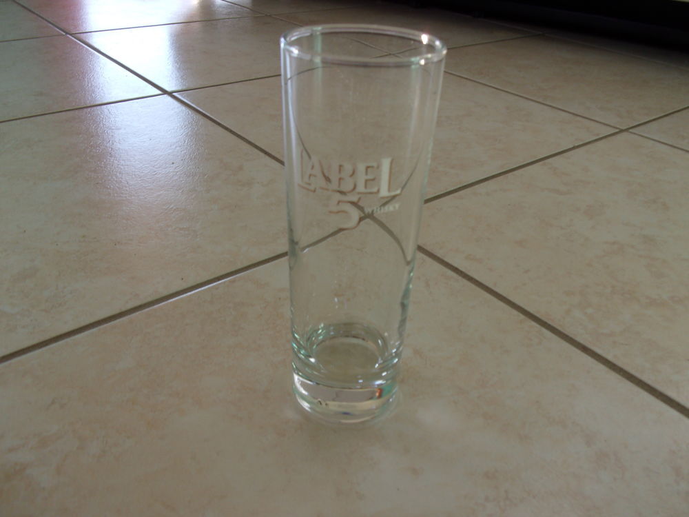 Lot de 6 verres Label 5 Scotch Whisky (Neuf) Cuisine
