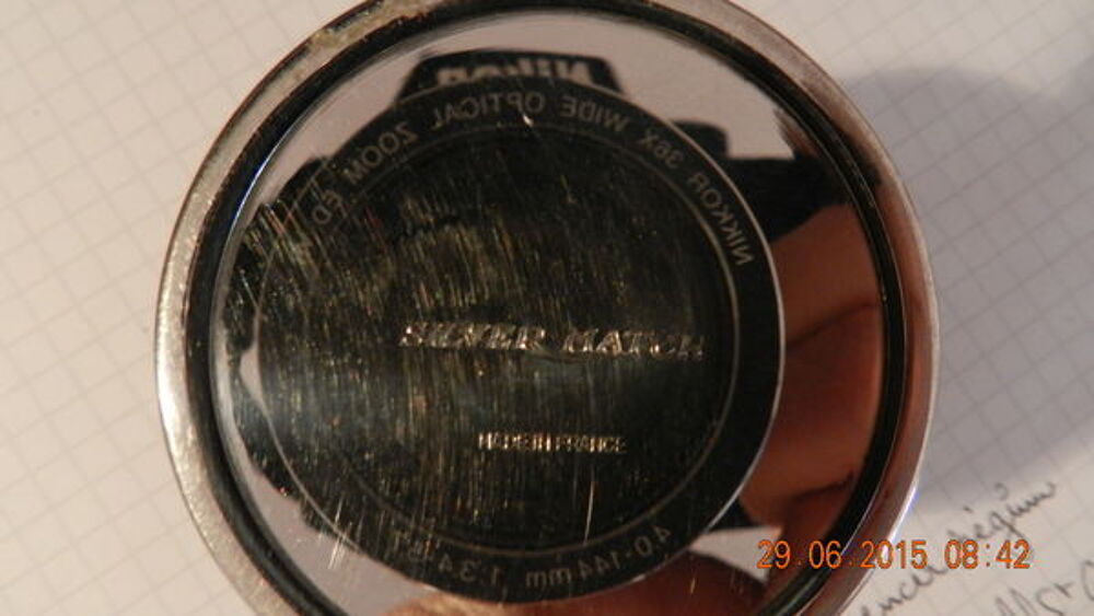 Briquet SYLVER MATCH 