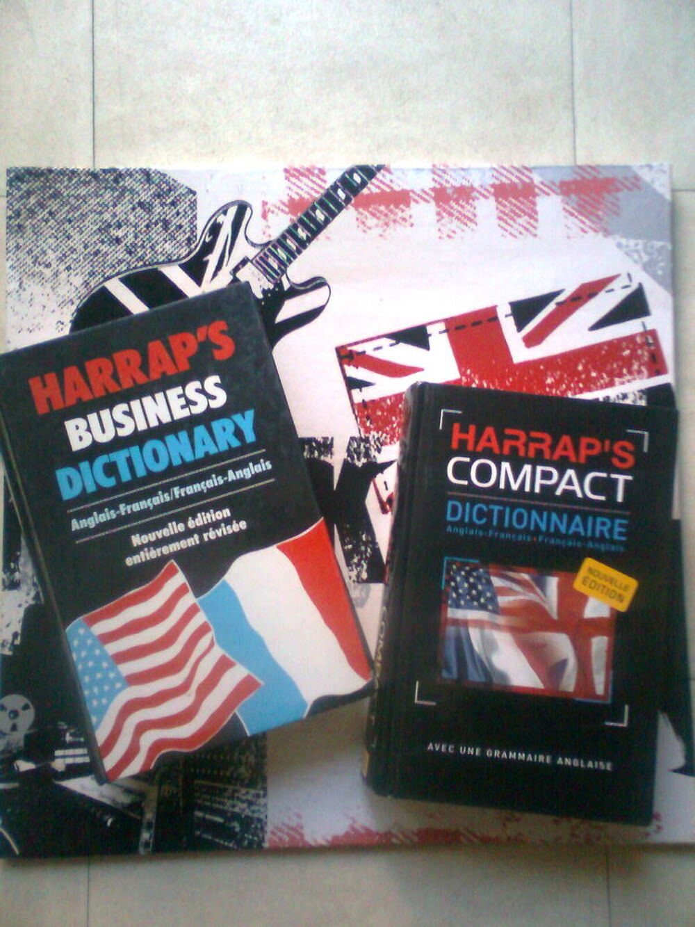  Dictionnaire. HARRAP'S COMPACT et BUSINESS DICTIONARY- zoe Livres et BD