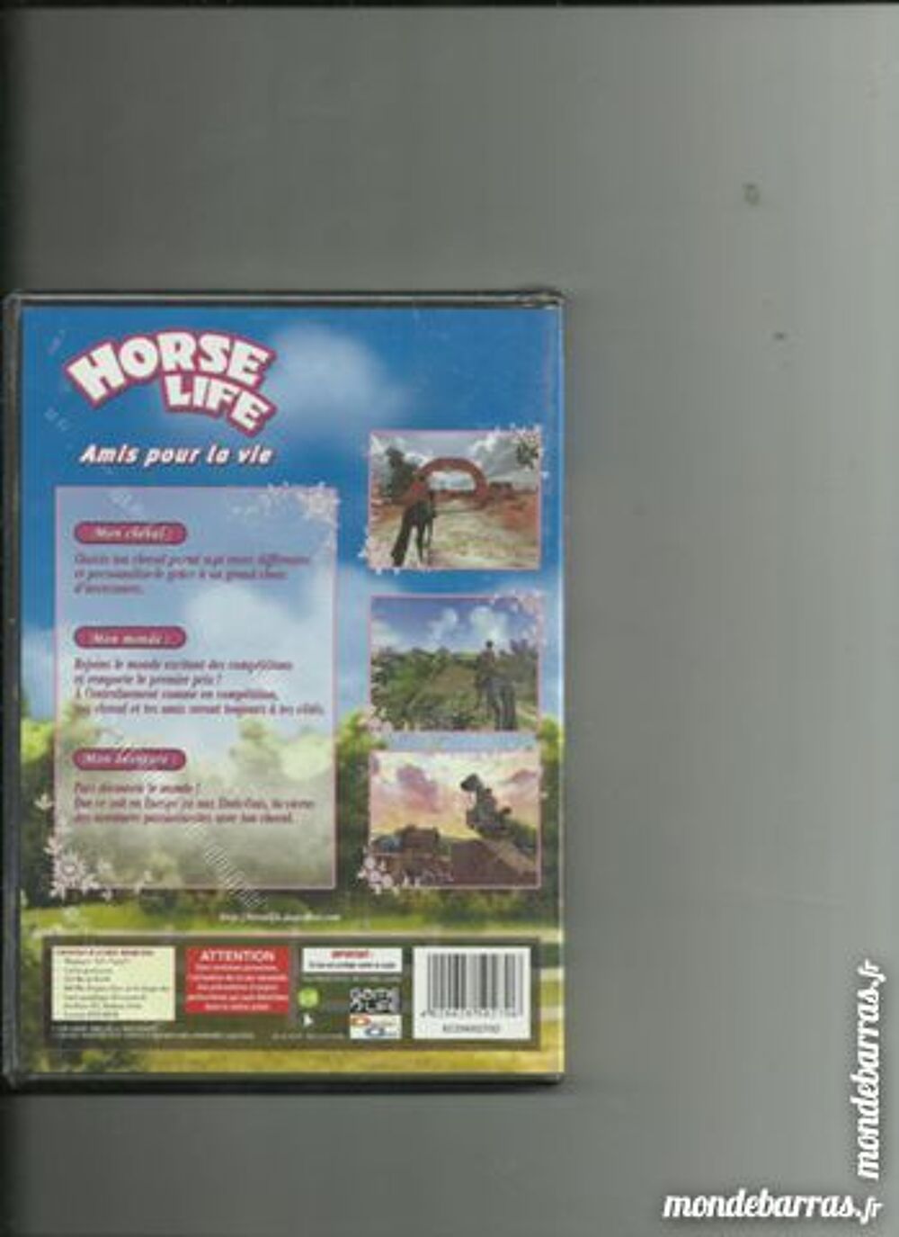 JEU PC HORSE LIFE AMIS POUR LA VIE Consoles et jeux vidéos