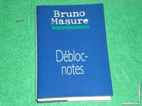 Livre  Bruno Masure  « Debloc - notes » 2 Saleilles (66)