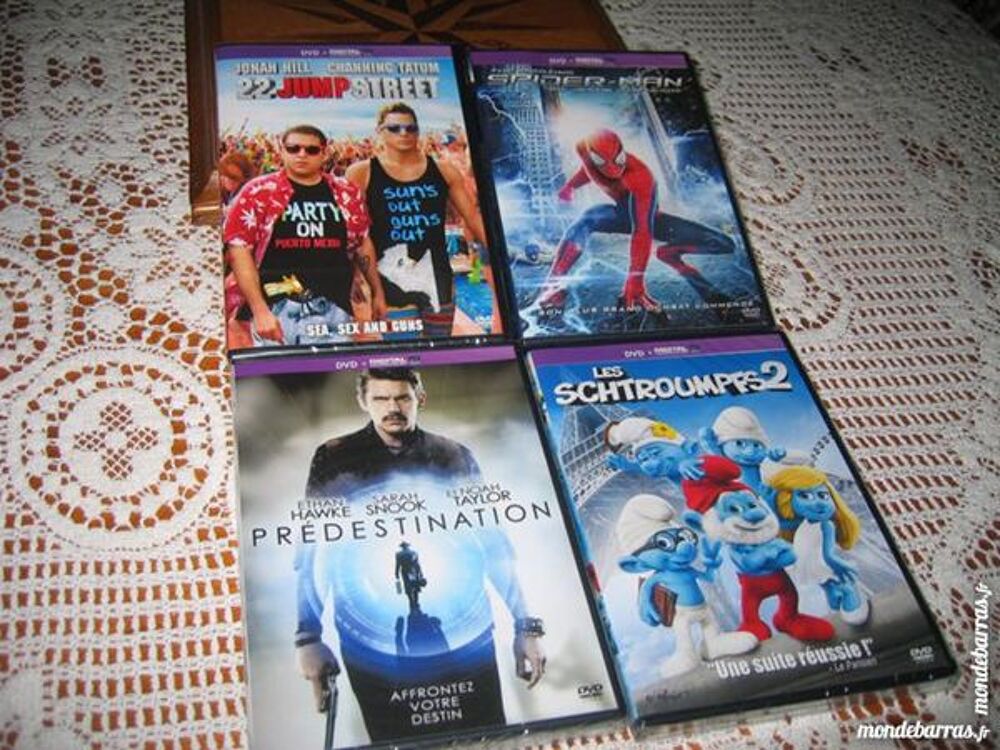 4 dvd varies DVD et blu-ray