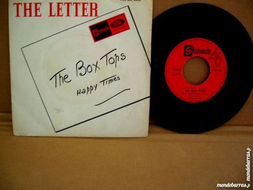 45 TOURS THE BOX TOPS The letter ORIGINAL CD et vinyles