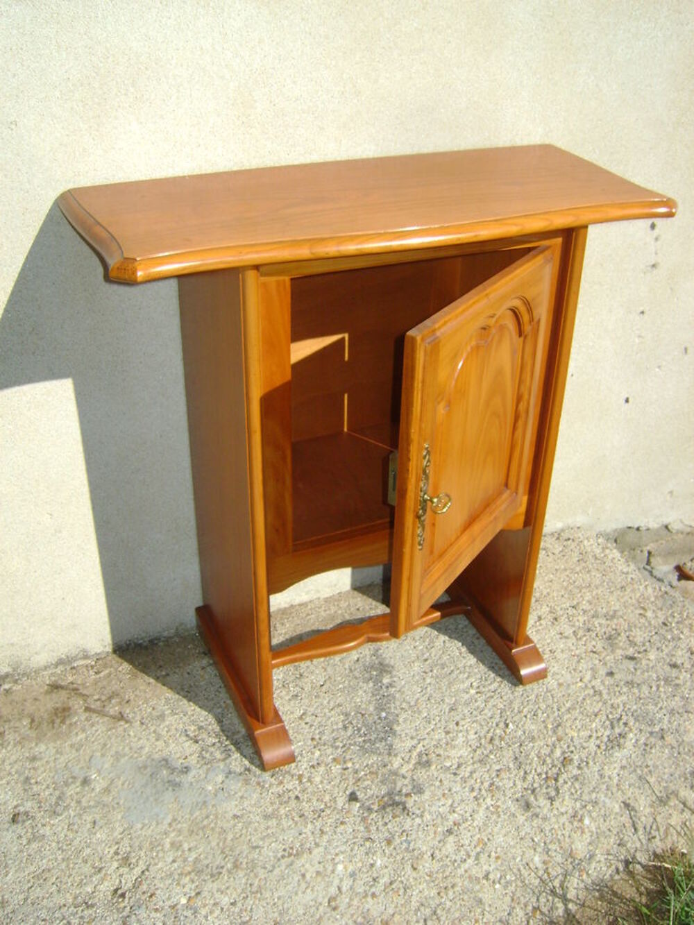 Console d entr&eacute;e en Merisier Meubles